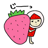 Strawberry Daifuku-AIchan sticker #10503883