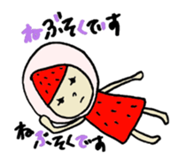 Strawberry Daifuku-AIchan sticker #10503886