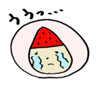 Strawberry Daifuku-AIchan sticker #10503897