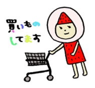 Strawberry Daifuku-AIchan sticker #10503902