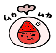 Strawberry Daifuku-AIchan sticker #10503906