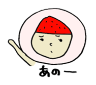 Strawberry Daifuku-AIchan sticker #10503908