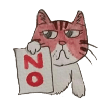 Fun and cute cats sticker #10503969