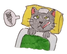 Fun and cute cats sticker #10503976