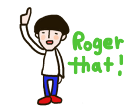 Mushroom boy. sticker #10504329