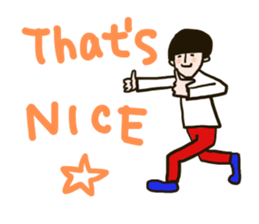 Mushroom boy. sticker #10504330