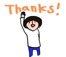 Mushroom boy. sticker #10504337