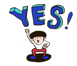 Mushroom boy. sticker #10504340