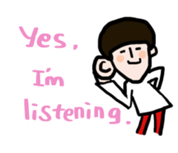 Mushroom boy. sticker #10504344