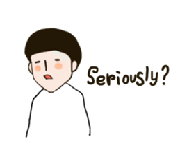 Mushroom boy. sticker #10504345