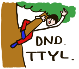 Mushroom boy. sticker #10504356