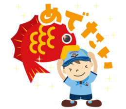 Boy Scout (Season's Greetings) sticker #10504547