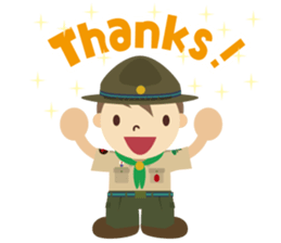 Boy Scout (Season's Greetings) sticker #10504548