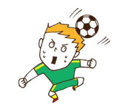 Soccer fan sticker #10504881