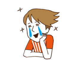 Soccer fan sticker #10504889