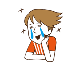 Soccer fan sticker #10504889