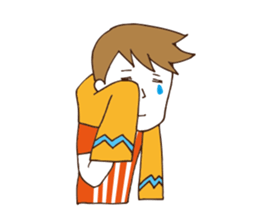 Soccer fan sticker #10504890