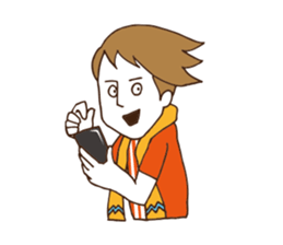 Soccer fan sticker #10504893