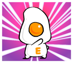 Cute Fried egg 4!! sticker #10505121