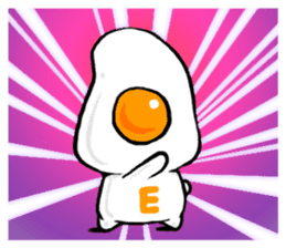 Cute Fried egg 4!! sticker #10505121
