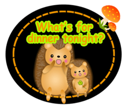 What today's dinner? Hopi and Popo 2 sticker #10505440