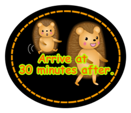 What today's dinner? Hopi and Popo 2 sticker #10505450