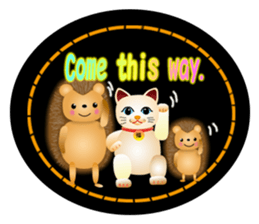 What today's dinner? Hopi and Popo 2 sticker #10505456