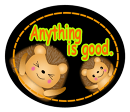 What today's dinner? Hopi and Popo 2 sticker #10505458