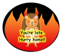 What today's dinner? Hopi and Popo 2 sticker #10505469