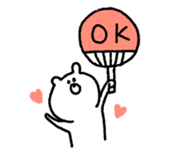 White bear Kumati sticker #10505600