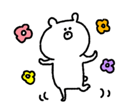 White bear Kumati sticker #10505611