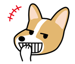 Cute! Corgi Stickers sticker #10505865