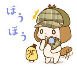 The nodding detective Pomes and Watsun sticker #10506241