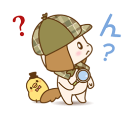 The nodding detective Pomes and Watsun sticker #10506242