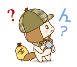 The nodding detective Pomes and Watsun sticker #10506242