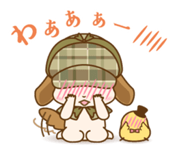 The nodding detective Pomes and Watsun sticker #10506246