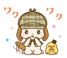 The nodding detective Pomes and Watsun sticker #10506249