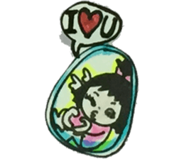 CaCa: Eggs LoveLove! sticker #10506361