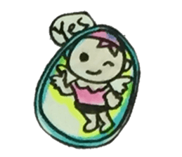 CaCa: Eggs LoveLove! sticker #10506374