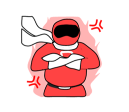 Chubby hero! sticker #10506449