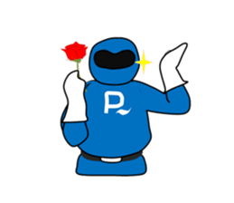 Chubby hero! sticker #10506452