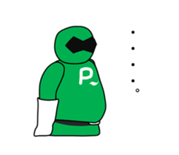 Chubby hero! sticker #10506458