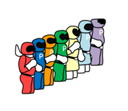 Chubby hero! sticker #10506479