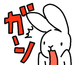 Slowlife Rabbit and Hasty Turtle Sticker sticker #10507212