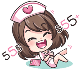 NURSE SO CUTE sticker #10507327