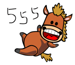 HORSE HIT sticker #10507401