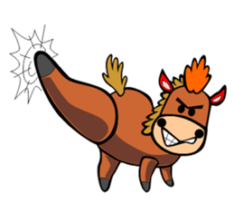 HORSE HIT sticker #10507404