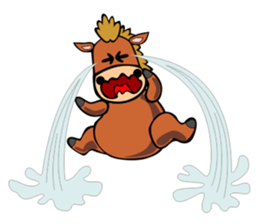 HORSE HIT sticker #10507405