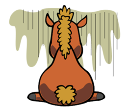 HORSE HIT sticker #10507408