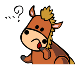 HORSE HIT sticker #10507412